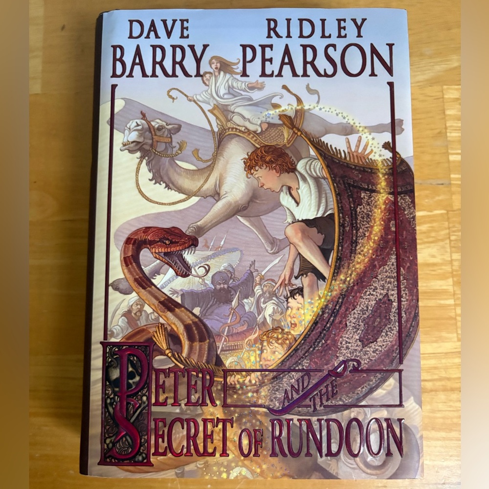 HCDJ 2007 Peter And The Secret Of Rundoon Dave Barry Ridley Pearson